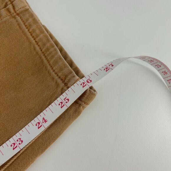 Pilcro Anthropologie The Breaker Jean Women's 28 Relaxed Denim Jeans Copper/Tan - Picture 12 of 12